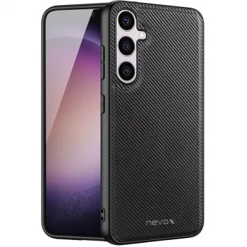 Nevox StyleShell NYLO dėklas Samsung Galaxy S25+ 6,8 colio juodas
