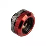 BitsPower Multi-Link Adapter tiesus G1/4 colio vyriškas į 16 mm AD kietąjį vamzdelį, blizganti juoda