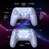 Žaidimų pultas Subsonic PS5 Wireless LED Controller White D-pad Home Options Share