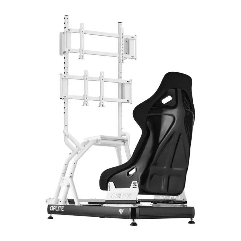 Oplite Monitor Mount R8 On Top Single White (OP-R8-4MMW)