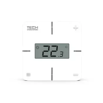 Bevielis patalpos valdiklis Tech Controllers R-8X, mechaninis, baltas