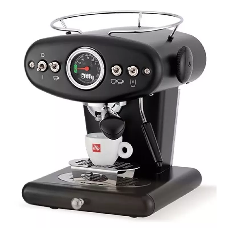 illy X1 Anniversary kavos aparatas maltai kavai ir E.S.E. kapsulėms (juodas)