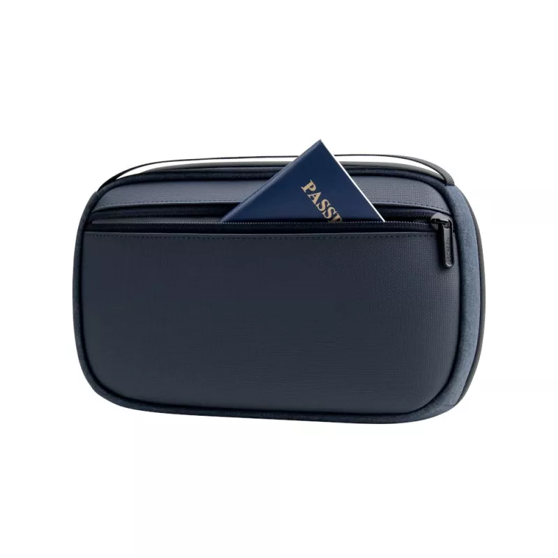 Kelioninis kosmetinis krepšys XDDESIGN First-Class All-in-One Travel Organiser P706.3425, Granatas, užtrauktukas, 380 g, 17×27,5 cm išorinė dėžutė