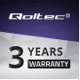 Qoltec 51025 maitinimo adapteris / keitiklis, vidaus, juodas