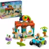LEGO Friends paplūdimio kokteilių stendas – vaikiškas vaidmenų žaidimų rinkinys su 2 mini lėlytėmis, vėžlio figūrėle ir aksesuarais, nuo 6 metų