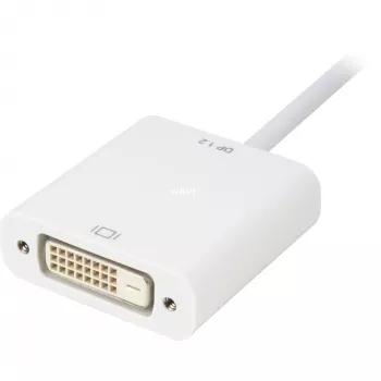 Sharkoon DisplayPort 1.2 į DVI adapterio kabelis 0,15 m baltas