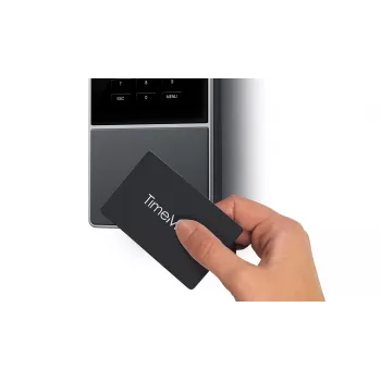 Laiko apskaitos terminalas Safescan TM-616 juodas — 2,8 colio TFT, dviejų branduolių 1 GHz, artumo kortelė, Ethernet LAN, montavimas ant sienos