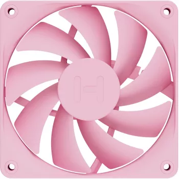 Kompiuterio aušinimo ventiliatorių rinkinys HYTE FA12-SM-4 120 mm, 1500 RPM, 72 m³/h, 1.6 mmH2O, FDB, rožinė, 4 vnt.