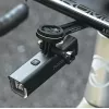 Rockbros RHL1500 priekinis dviračio žibintas, 1500 lm, 5000 mAh, IPX6, juodas