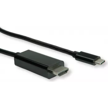 ROLINE 11.04.5842 USB grafikos adapteris 3840 x 2160 pikselių juodas