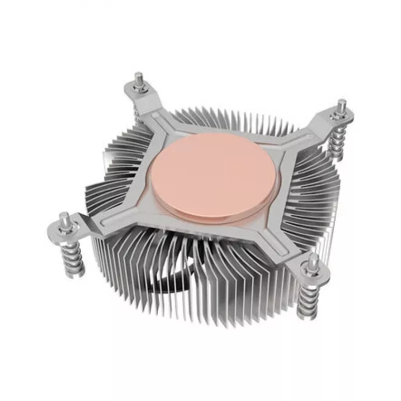 Akasa AK-CC6616HP01 žemo profilio CPU aušintuvas varis ir aliuminis, Intel LGA1700
