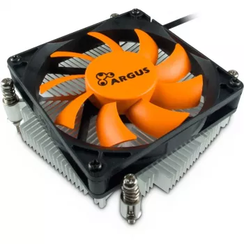 Aušintuvas procesoriui Dynatron Argus T-200 8 cm juodas oranžinis