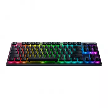 Razer DeathStalker V2 Pro Tenkeyless klaviatūra, žaidimų, USB, Bluetooth, QWERTY, juoda
