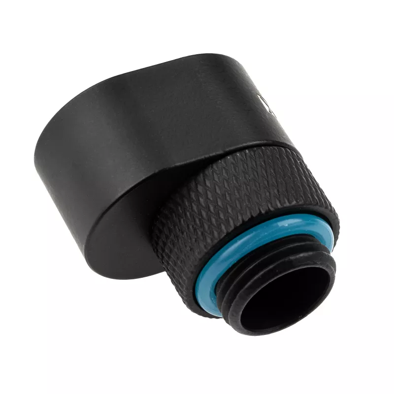XSPC G1/4 Rotary 7mm Offset Fitting matinė juoda