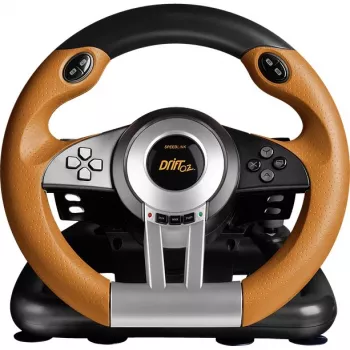 Vairas su pedalais Speedlink DRIFT O.Z. juodai pilkai oranžinis