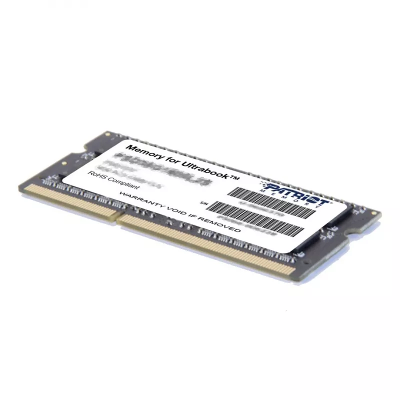 Laptop atmintis PATRIOT 8GB DDR3 1600MHz 204 kontaktų SO-DIMM 1.35V