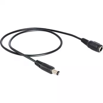 Maitinimo ilginimo laidas DeLOCK 83290 Juodas 0,5 m