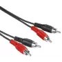 Hama 30457 garso kabelis 2.5 m RCA juodas