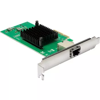 Inter-Tech ST-7267 PCIe tinklo plokštė RJ-45 10 Gbit/s sidabrinė žalia