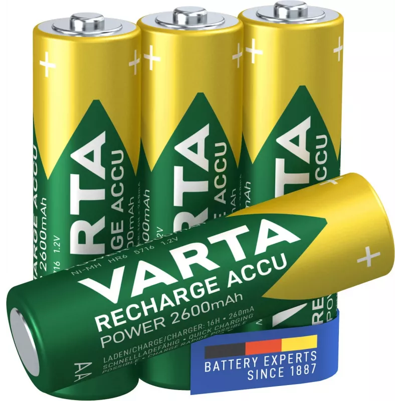 Varta 05716 Įkraunama baterija AA nikelio-metalo hidrido (NiMH)