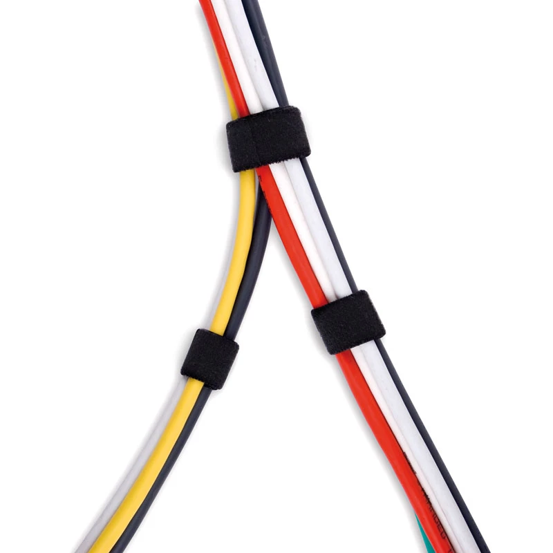 LABEL THE CABLE LTC PRO Roll Strap dvipusis lipnusis diržas, 25m juodas