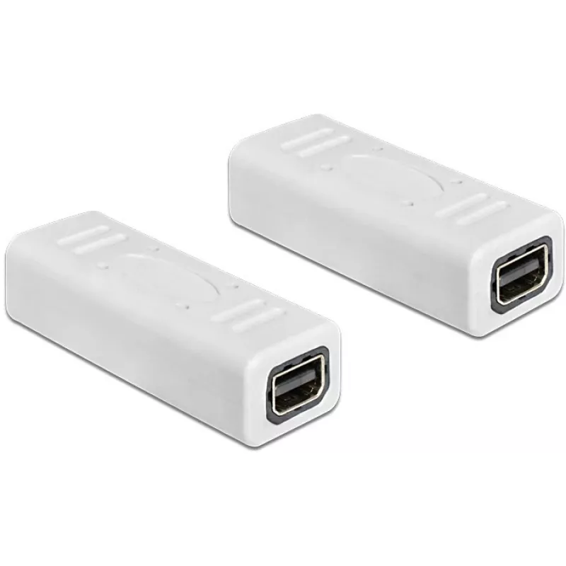 Kabelio lyties keitiklis DeLOCK 65450 Mini DisplayPort Baltas