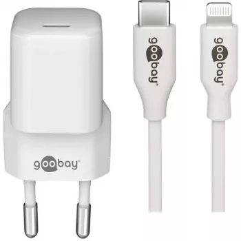 Apple Lightning / USB-C PD įkrovimo rinkinys 30 W, baltas, 1 m laidas, PD