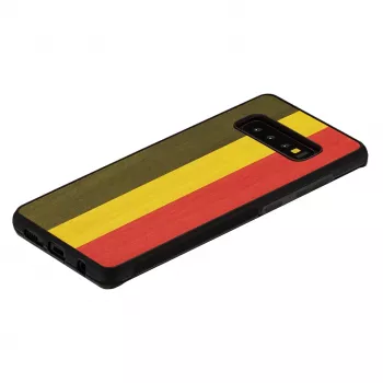 Apsauginis dėklas Samsung Galaxy S10 Plus Man and Wood Reggae Black – natūrali mediena ir polikarbonatas