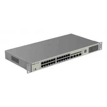 Ruijie Networks RG-NBS3100-24GT4SFP-P-V2 valdomas L2 tinklo jungiklis Gigabit Ethernet (10/100/1000) su PoE, metalinis