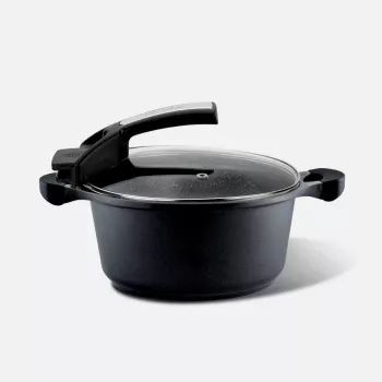 Puodas Pensofal Saxum 20 cm su stiklo dangčiu