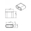 DeLOCK 64008 USB Type-C kištukinio lizdo apsauginis dangtelis, juodas, 10 vnt.