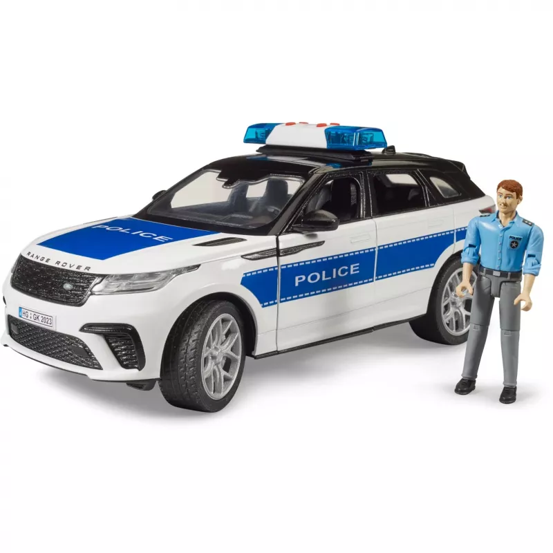 Automobilis Range Rover Velar Policija su figūrėle