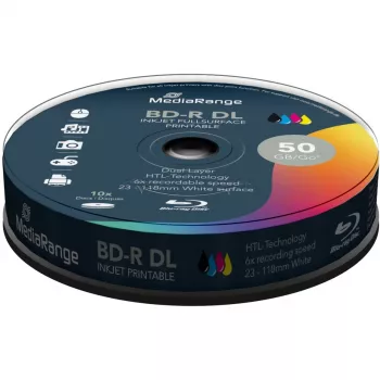 BD-R MediaRange MR509 50 GB 10 vnt. (dvigubas sluoksnis)