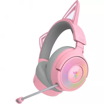Ausinės Razer Kraken Kitty V3 Pro - Quartz