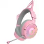 Ausinės Razer Kraken Kitty V3 Pro - Quartz