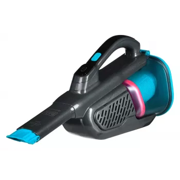 Nešiojamas dulkių siurblys Black & Decker BHHV320J mėlynas, titano spalvos, be maišelio