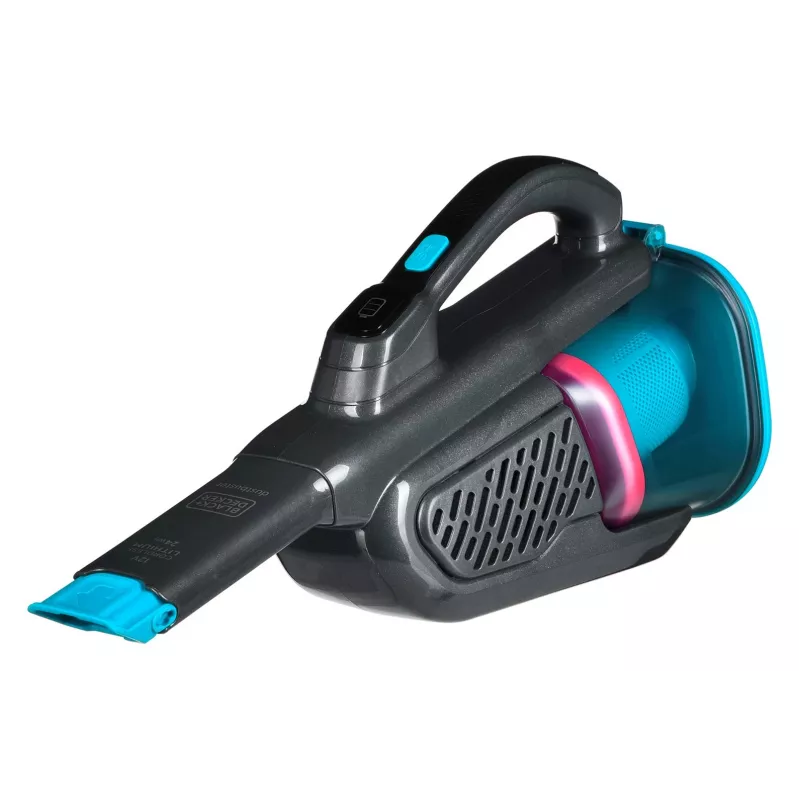 Nešiojamas dulkių siurblys Black & Decker BHHV320J mėlynas, titano spalvos, be maišelio