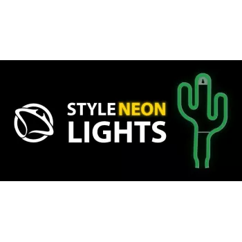 Neoninė lemputė MANTA SNL74GN kaktusų žalia – dekoratyvinis neoninis ženklas