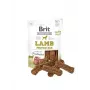 Brit Jerky Snack ėrienos skanėstai šunims 80 g – be cukraus, suaugusiems šunims, pakelis