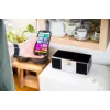 JVC RD-E874B daugiafunkcė garso sistema, interneto/DAB+/FM radijas, CD, Bluetooth, 20 W, juoda