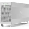 Išorinis HDD korpusas OWC Mercury Elite Pro Dual White 2× 3,5 col. SATA diskams, RAID 0/1/SPAN, USB Type‑B