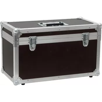 Dėklas Flightcase Roadinger 2x LED TMH-17, patvarus lengvas apsauginis dėklas