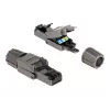DeLOCK RJ45 kištukas Cat.8.1 STP beįrankis juodas