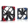 Noctua NF-S12A PWM chromax.black.swap 120 mm korpuso ventiliatorius