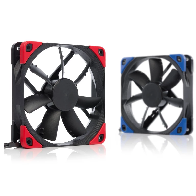 Noctua NF-S12A PWM chromax.black.swap 120 mm korpuso ventiliatorius