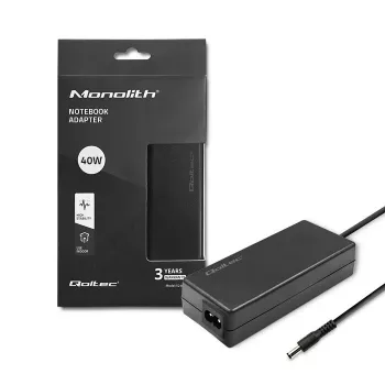 Maitinimo adapteris 40W 12V 3,33A 5,5x2,1 QOLTEC