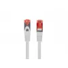 LANBERG Cat6 F/UTP (FTP) tinklo kabelis, RJ-45–RJ-45, 10 m, Pilka
