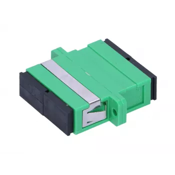 Extralink SC/APC dupleksinis adapteris, vienmodis, žalias