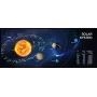 Gembird MP-SOLARSYSTEM-XL-01 Žaidimų pelės kilimėlis ypač didelis Cosmos 350 x 900 mm