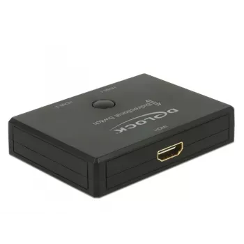 DeLock HDMI 2:1 jungiklis dvipusis 4K 60 Hz